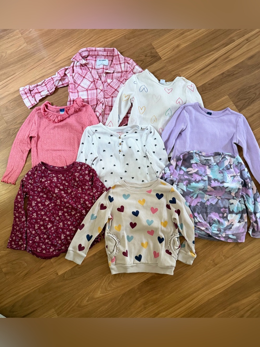 Toddler Ling Sleeve Shirts